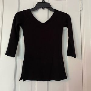 Black off the shoulder top free people !